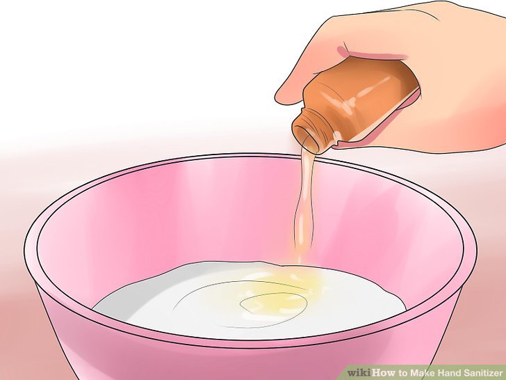 DIY plyn do dezynfekcji